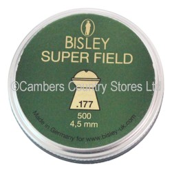 Bisley Air Rifle Pellets Super Field .177 x 500
